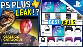 Another PS Plus Classic LEAK?! Days of Play 2022 Physical Deals, DualSense CHEAPER + More NEW Deals!