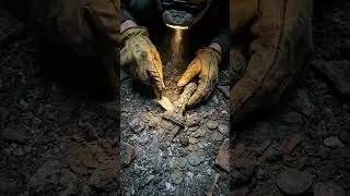 Roman Gold Vault: Untouched Treasure Hoard Discovery #Shorts