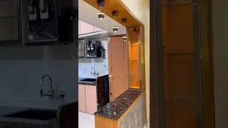 Aluminium Modular Kitchen Cabinets | Stylish, Strong & Long-Lasting.. #home #kitchendesign 😍