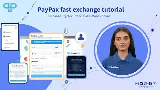 Exchange Crypto & E-Money| PayPax fast exchange tutorial