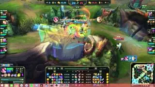 Fiora quad kill solo!