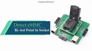 Detect Dead eMMC By test Point in Socket