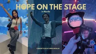 Hope On the Stage in Manila VLOG ☻ VIP Stage Left Experience, Soundcheck, Army Friends, Signed Merch
