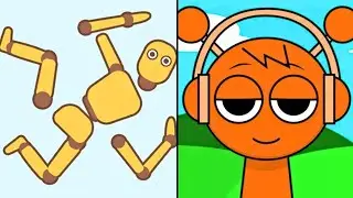 Kick & Break the Ragdoll 🦵💥 vs Sprunki Funky 🎵👾 | Crazy Fun Gameplay 🔥 