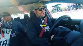 Inside the Pace Car with Chris Long NASCAR| Green Light Tube