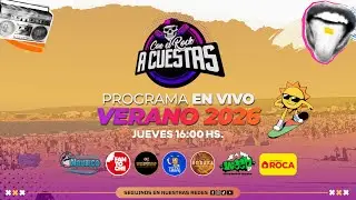 🔸 #ConElRockACuestas #ENVIVO 🎤🎶 | MODO VERANO 2026 🏖☀