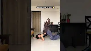 Mom reacting to my One of the girls Dance Challenge 😂 #Shorts #DanceChallenge