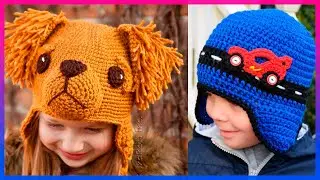 Gorros hermosísimos tejidos a crochet