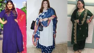 Plus size women Suit || Punjabi suit for healthy women || Kaur Trends