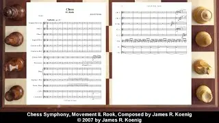 Chess Symphony, II. Rook sheet music. James R. Koenig. Orchestra and Choir.