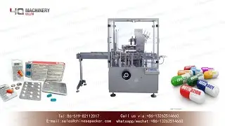 vertical cartoning machine for contact lenses|YQ machinery box cartoner price
