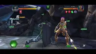 Mcoc S28 war9 | node 24 emp modification | 6r3 doom vs 6r3 jabari panter