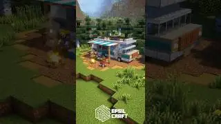 Minecraft: Simple Survival Camper Van 🏕 #minecraft #minecraftshorts