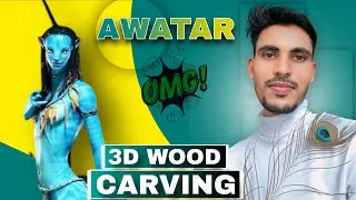 Non Stop Awatar Wood Carving Challenge 🤔 || all Mini Art Work Live class.... 👉
