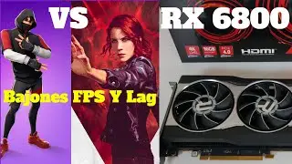 AMD RX 6800 Fortnite VS Control  2K Ultra RAY TRACING  Activado