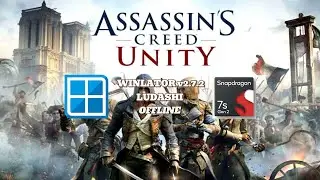 Assassins Creed Unity (Windows) On Android || Winlator Ludashi v2.7.2 - Snapdragon 7s Gen 2 