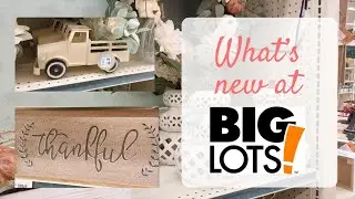 WHAT'S NEW AT BIG LOTS | SHOP WITH ME & HAUL | FALL & HALLOWEEN DECOR 2020