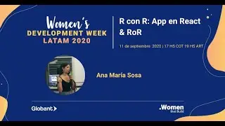 R con R: App en React & RoR l Women's DevWeek Latam 2020