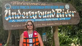 The Puerto Princesa Underground River in Palawan, Philippines UNESCO World Heritage Site 