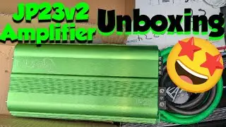 JP23v2 Car Audio Amplifier Unboxing!!! #caraudio #LOUD #down4sound