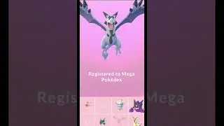 Mega Aerodactyl Evolution! #pokemon #pokemongo #aerodactyl #megaevolution #dinosaur #fossil