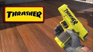 THRASHER (YELLOW) BO4 Paint Job Tutorial // HYPEBEAST