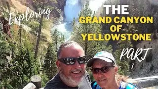 Lower Falls Trail  | Brink of the Lower Falls Yellowstone  |  Part 1