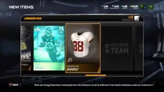 Madden NFL 15 MUT 15 - LOMBARDI bundle opening 99 Calvin Johnson