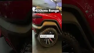 beautiful 😍✨ electric motor by Mercury EV Tech.Yes, this 4X4 SUV is all electric and all Made india