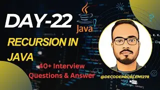 Recursion in #Java #javaprogramming