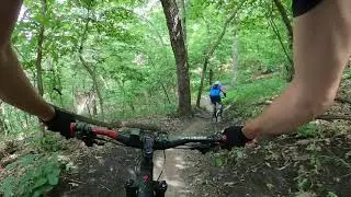 West Side | Platte River State Park Mountain Bike Trail (Louisville, Nebraska)