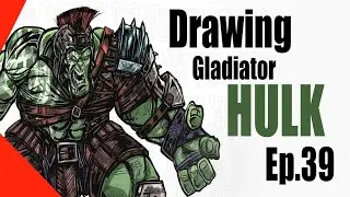 Drawing Gladiator Hulk