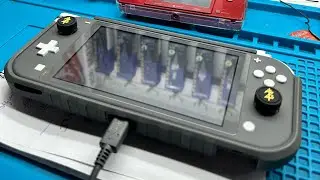 Switch Lite nueva - A cambiar los Joystick por unos con efecto Hall!