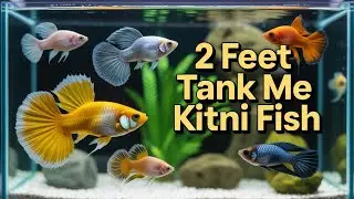 2 Feet Aquarium Me Kitni Fish Rakh Sakte Hai? | Beginners Complete Guide