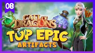 🔥Top 5 Epic Artifacts in Call of Dragons | How to Level Up Artifacts 🛡️