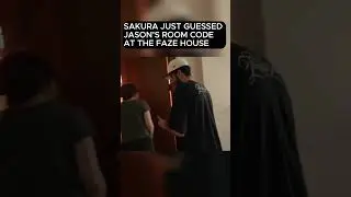Sakura Randomly Knows Jasontheween&rsquo;s Room Code at the FaZe House 👀🔐