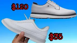 Footjoy Traditions vs  Temu