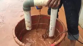 test the dirty #water pump ,#sewage pump