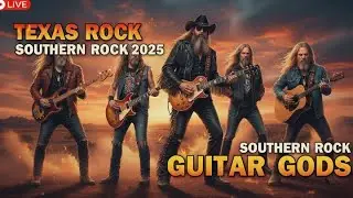 Texas Rock & Southern Rock 2025 | Guitar Gods & Epic Solos | Inspired ZZ Top & Skynyrd Style