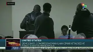 Democratic Congresswoman Ilhan Omar attacked at public event in Minneapolis