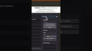⚡️ Logic Pro Quick Tips - Open & Close Plugins