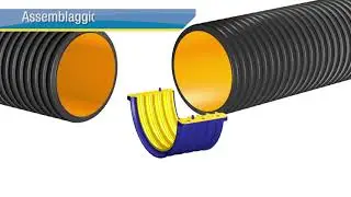 System Group mechanische Muffe CorPress f&uuml;r strukturierte Magnum / Hydro16 PP Rohre