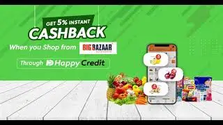 Big Bazaar Cashback Offer and Shopping Deals Online - HappyCredit