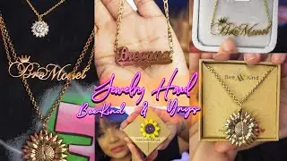 Name Necklaces and Jewelry Haul | Beekind and YNYS Review