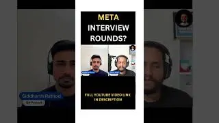 Meta Interview Rounds | Facebook Interview Process #shorts #softwaretesting #meta #facebook