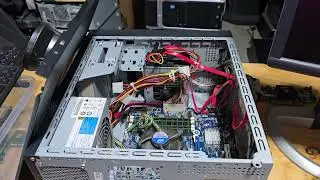 Сборка Intel Custom Build &mdash; Тестирование материнской платы и монитора &mdash; Загрузка?