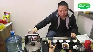 Naturalpuerh Cooked Pu erh brewing scene