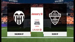 Valencia vs Elche