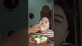 Tempe crispy sambal terasi #shorts #mukbang #tempecrispy