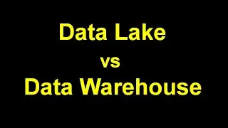 Difference between Data Lake and Data Warehouse explained in 3 minutes.
